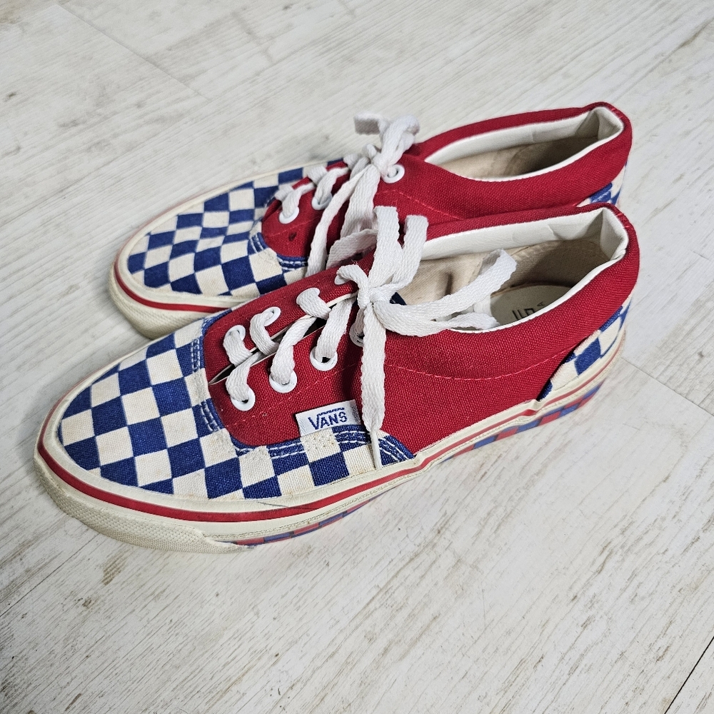 Vintage 1983 Van's Checkerboard Shoes